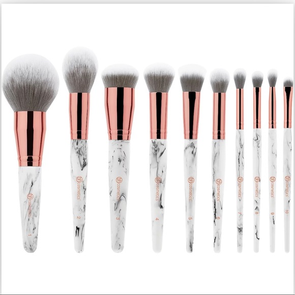 BH Cosmetics Other - BH Cosmetics | Marble Luxe 10 Piece Brush Set